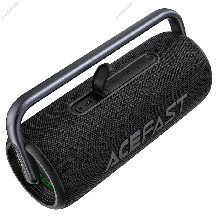Портативна колонка Bluetooth ACEFAST K2 Pro Portable wireless Speaker BT5.3/USB/AUX 120W Black